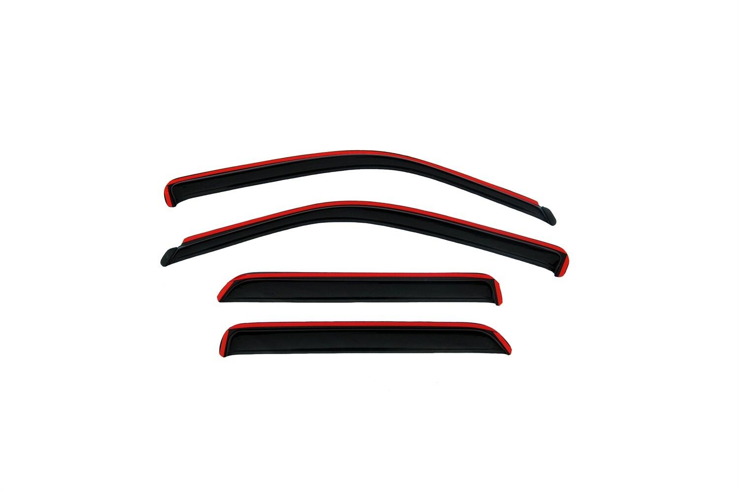 In-Channel Ventvisor Side Window for 2006-2010 Dodge Charger Smoke In-Channel 4 Piece AVS