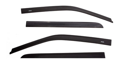 In-Channel Ventvisor Side Window for 2019-2024 Ram 1500 Crew Cab Pickup Smoke In-Channel 4 Piece AVS