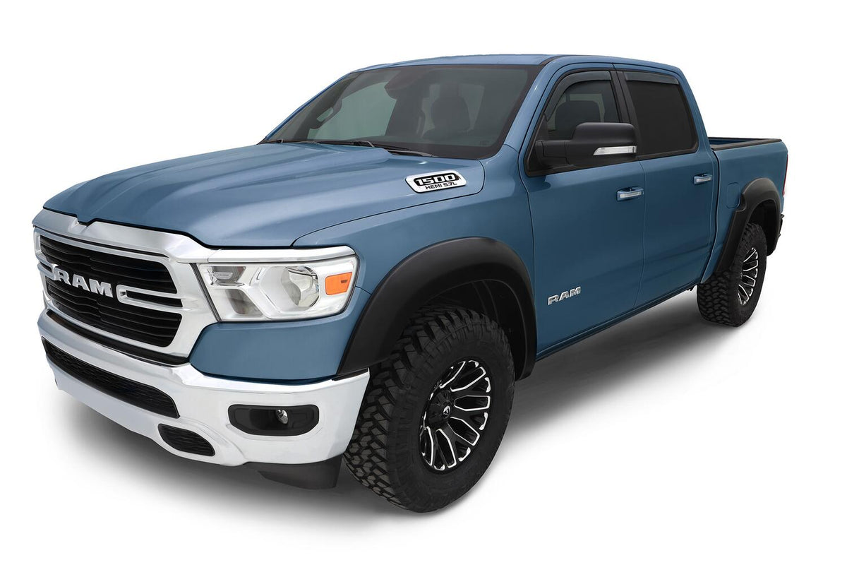 In-Channel Ventvisor Side Window for 2019-2024 Ram 1500 Crew Cab Pickup Smoke In-Channel 4 Piece AVS