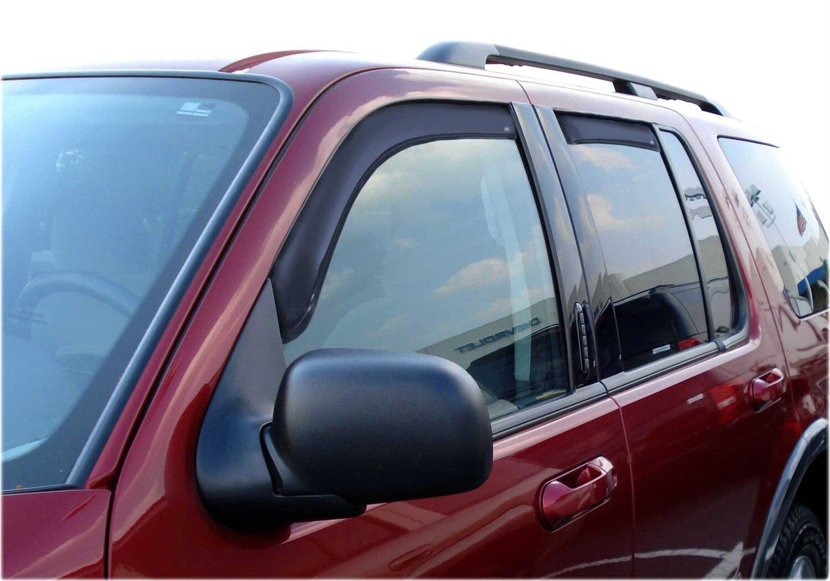 In-Channel Ventvisor Side Window for 2002-2010 Ford Explorer and More Smoke In-Channel 4 Piece AVS