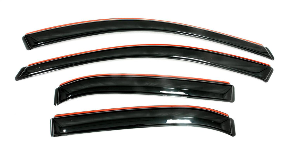 In-Channel Ventvisor Side Window for 2014-2020 Nissan Rogue Smoke In-Channel 4 Piece AVS
