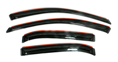 In-Channel Ventvisor Side Window for 2014-2020 Nissan Rogue Smoke In-Channel 4 Piece AVS