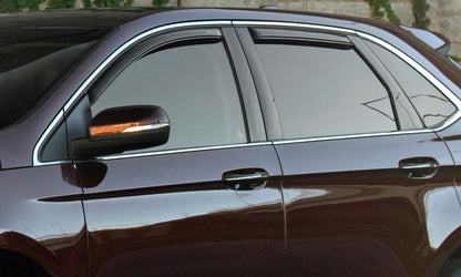 In-Channel Ventvisor Side Window for 2014-2020 Nissan Rogue Smoke In-Channel 4 Piece AVS