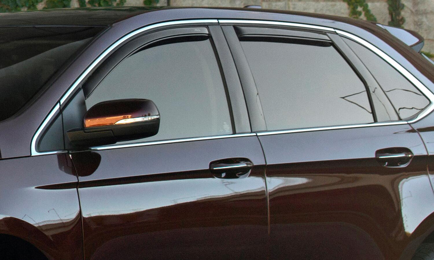 In-Channel Ventvisor Side Window for 2004-2008 Chrysler Pacifica Smoke In-Channel 4 Piece AVS