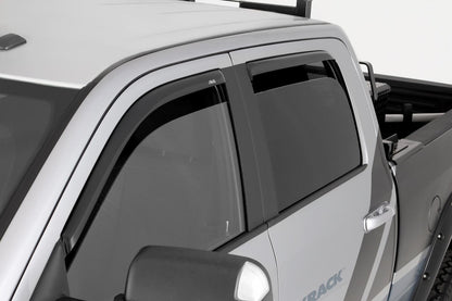 In-Channel Ventvisor Side Window for 2000-2004 Dodge Dakota Quad Cab Pickup Smoke In-Channel 4 Piece AVS
