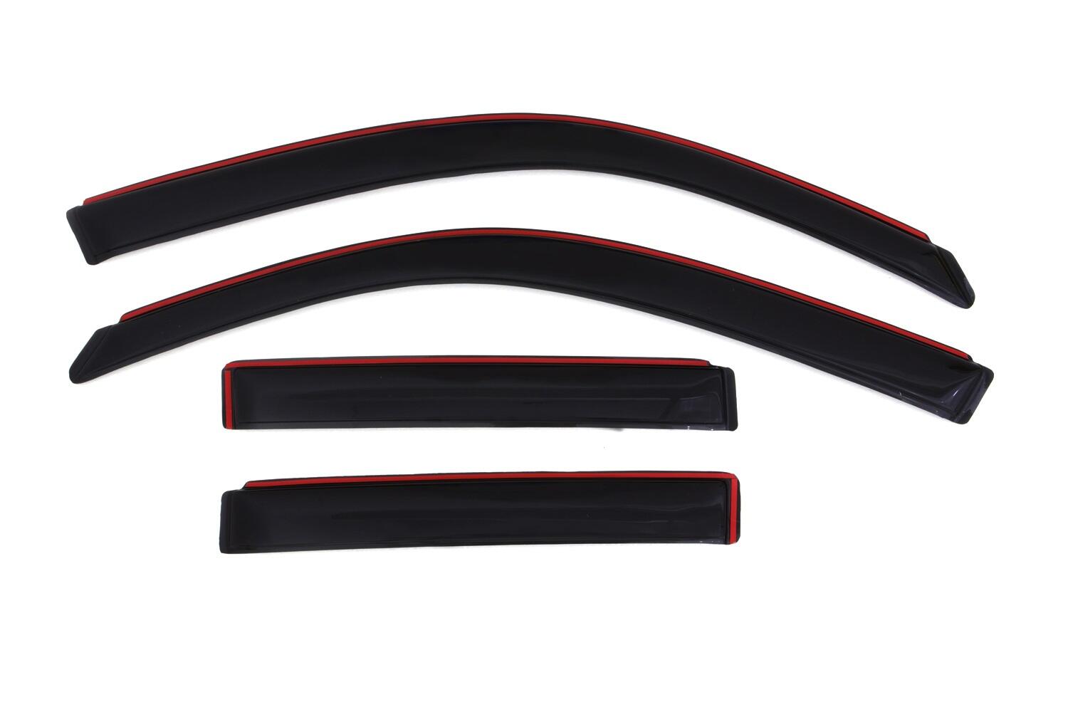 In-Channel Ventvisor Side Window for 2003-2009 Toyota 4Runner Smoke In-Channel 4 Piece AVS