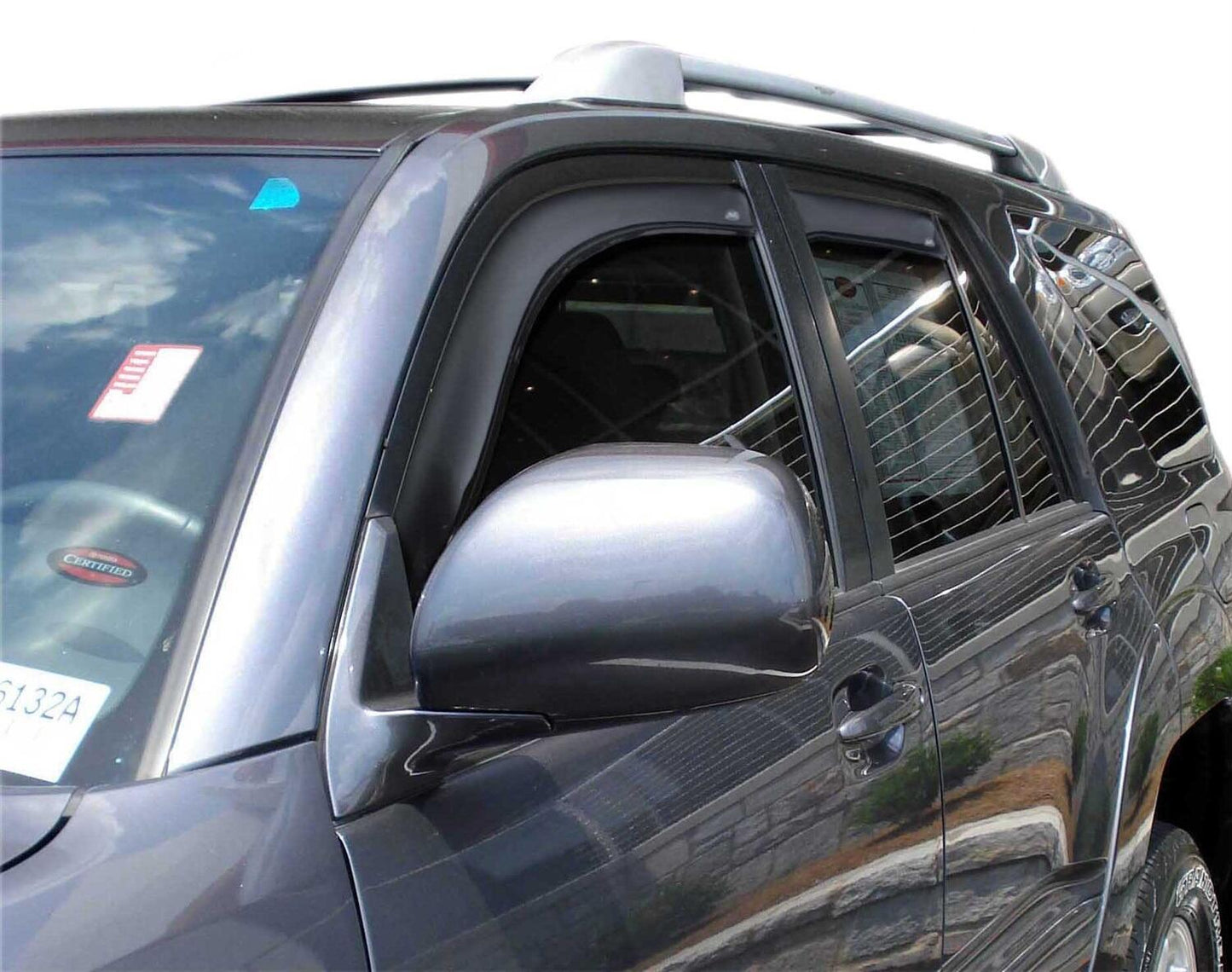 In-Channel Ventvisor Side Window for 2003-2009 Toyota 4Runner Smoke In-Channel 4 Piece AVS