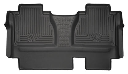 Weatherbeater 2nd Seat Floor Liner For 2014-2021 Tundra Extended Cab Black Husky Liners