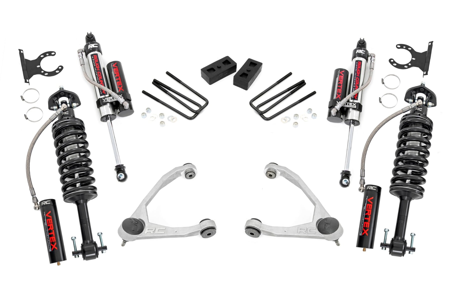 3.5 Inch Lift Kit | Forged UCA | Cast Steel | Vertex | Chevy/GMC 1500 (07-13)