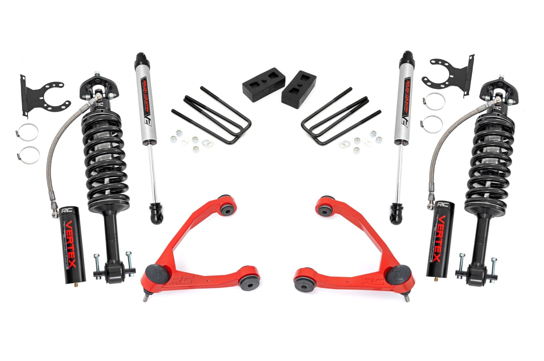 3.5" Lift Kit | Forged UCA | Cast Steel | Vertex/V2 | Chevy/GMC 1500 (07-13)