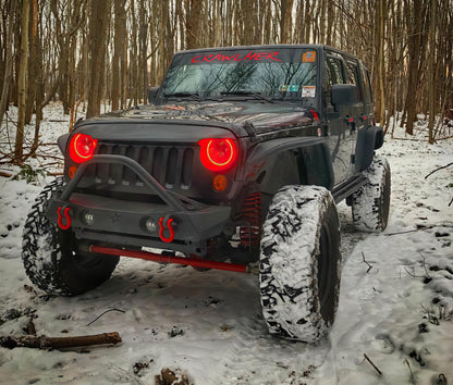 Oracle Jeep Wrangler 07-17 Halo Kit - ColorSHIFT w/o Controller