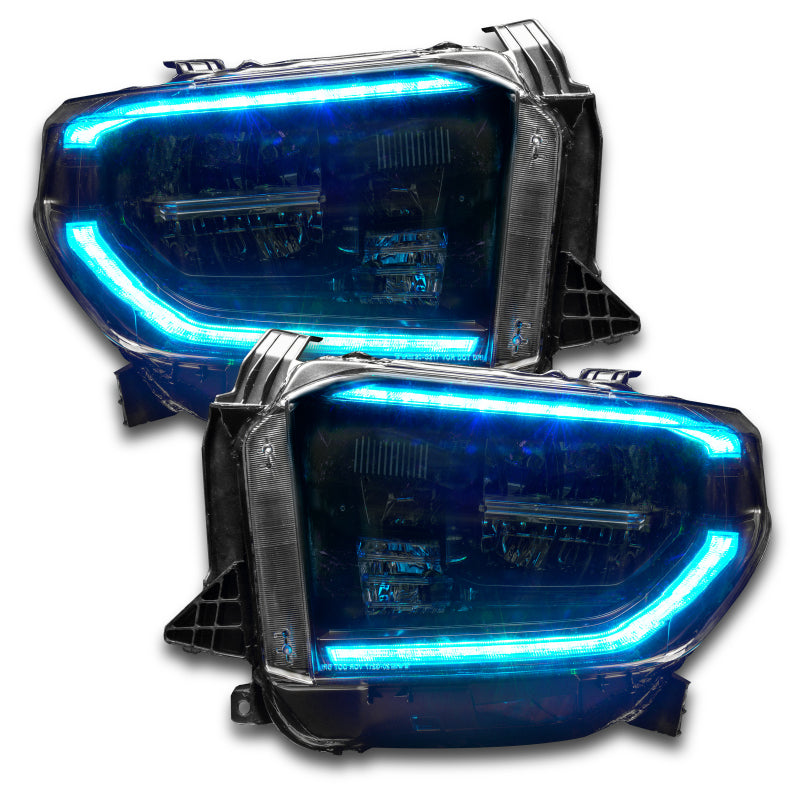 Oracle 18-21 Toyota Tundra Dynamic ColorSHIFT Headlight DRL Upgrade Kit