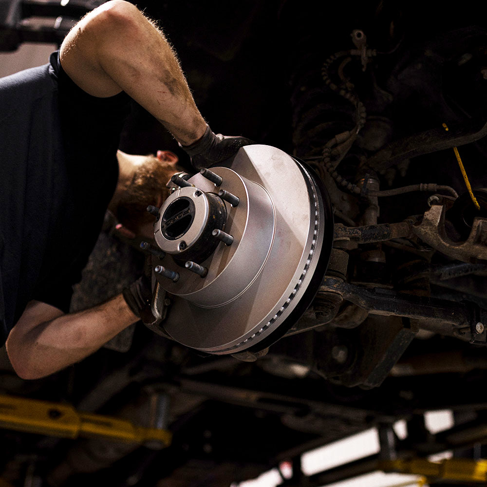 Doc's Diesel Dodge RAM 5.9L Cummins 2500/3500 SRW/DRW High Carbon Front Brake Rotor Set 2003-2008, 6.7L 2007.5-2008