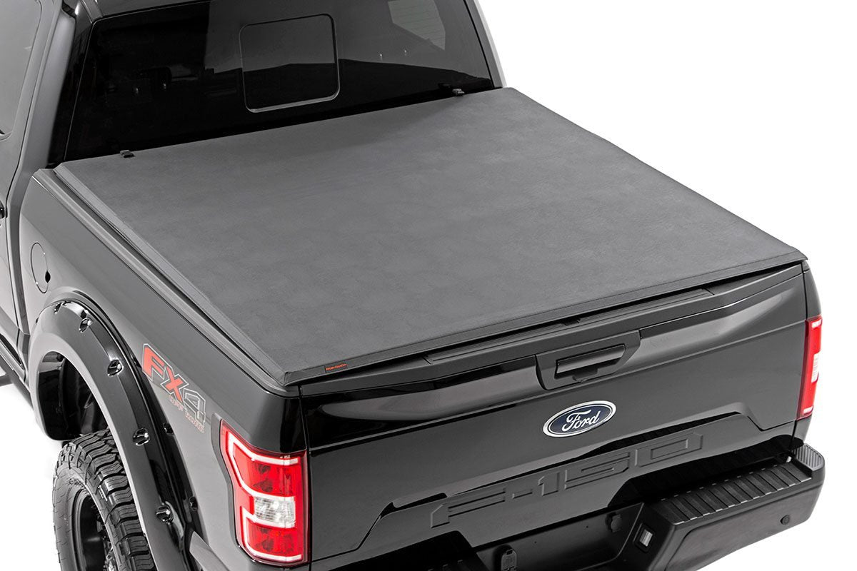 Soft Tri-Fold Bed Cover | 5'7" Bed | Ford F-150 2WD/4WD (2004-2014)