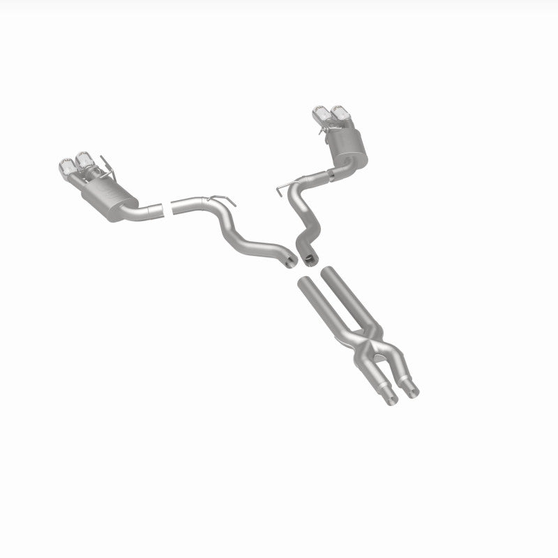 MagnaFlow SYS Cat-Back 2018 Ford Mustang GT 5.0L Competition Dual Exit Polished 4in Tips