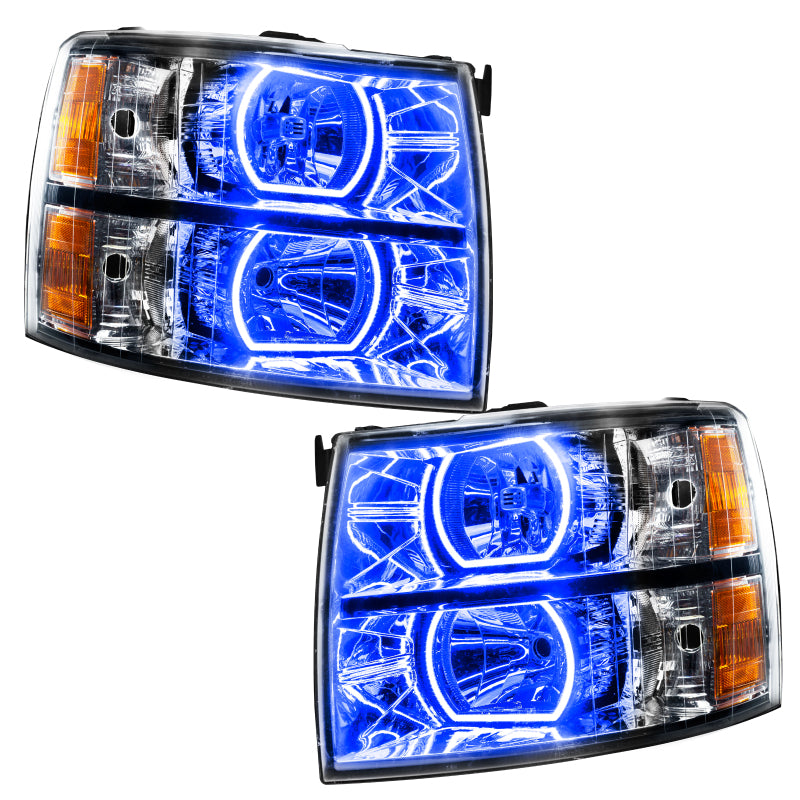 Oracle 07-13 Chevrolet Silverado SMD HL - Square Style - ColorSHIFT w/ 2.0 Controller