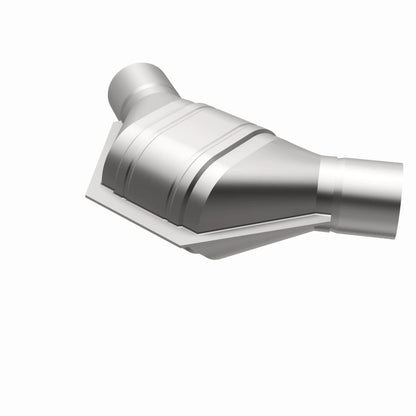 MagnaFlow Universal Catalytic Converter 2.25 Angled In/Out Front CA
