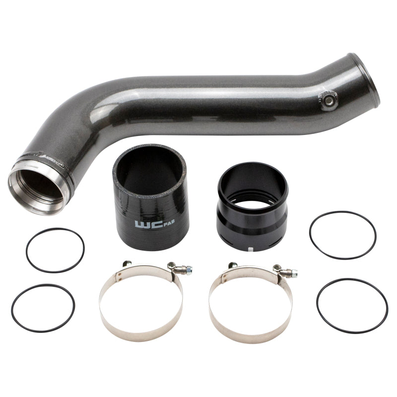 Wehrli 20-25 Chevrolet 6.6L L5P Duramax Passenger Side 3.5in Intercooler Pipe - Brizzle Blue