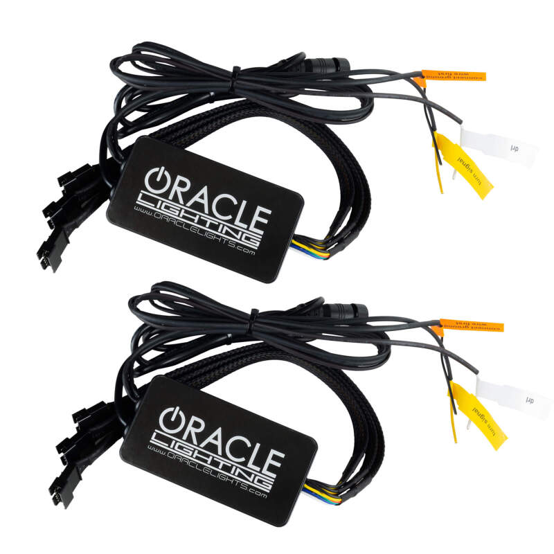 Oracle 19-21 RAM 1500 Headlight DRL Kit Projector LED - RGBW+A w/ Simple Controller