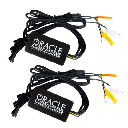 Oracle 19-21 RAM 1500 Headlight DRL Kit Projector LED - RGBW+A w/ Simple Controller
