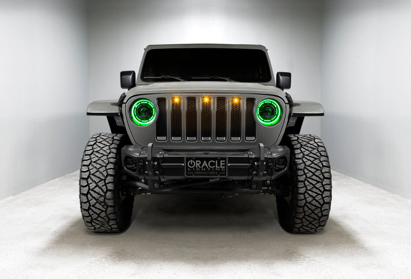 Oracle Oculus Bi-LED Projector Headlights for Jeep JL/Gladiator JT - w/ BC1 Controller