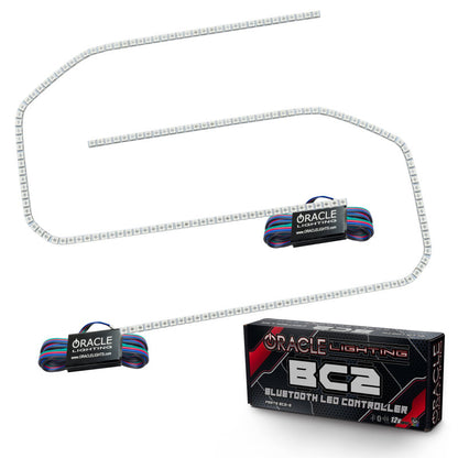 Oracle 16-18 GMC Sierra Headlight DRL Upgrade Kit - ColorSHIFT w/ BC1 Controller