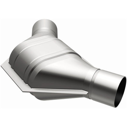 MagnaFlow Universal Catalytic Converter 2 inch Angled O/O PC2 Front