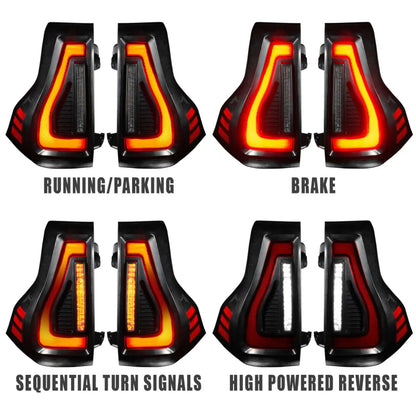 Oracle 10-23 Lexus GX460 and Toyota Prado Flush Lensless LED Tail Lights