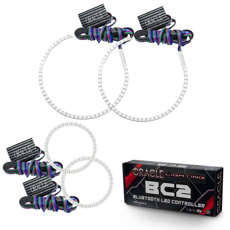 Oracle Mini Cooper Countryman 11-15 Halo Kit - ColorSHIFT w/ BC1 Controller