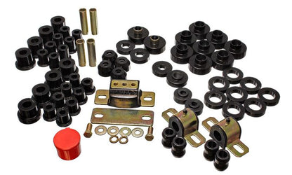 Energy Suspension 76-79 Jeep CJ/CJ7 Black Hyper-Flex Master Bushing Set