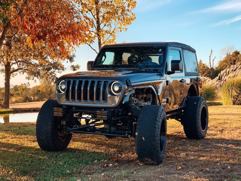 Oracle Oculus Bi-LED Projector Headlights for Jeep JL/Gladiator JT - Matte Blk - 5500K