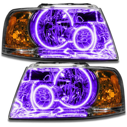 Oracle 03-06 Ford Expedition SMD HL - Chrome - ColorSHIFT
