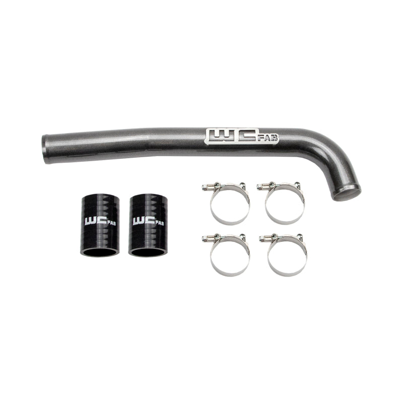 Wehrli 19-24 6.7L Cummins Standard Output (SO) Upper Coolant Pipe - Flat Black