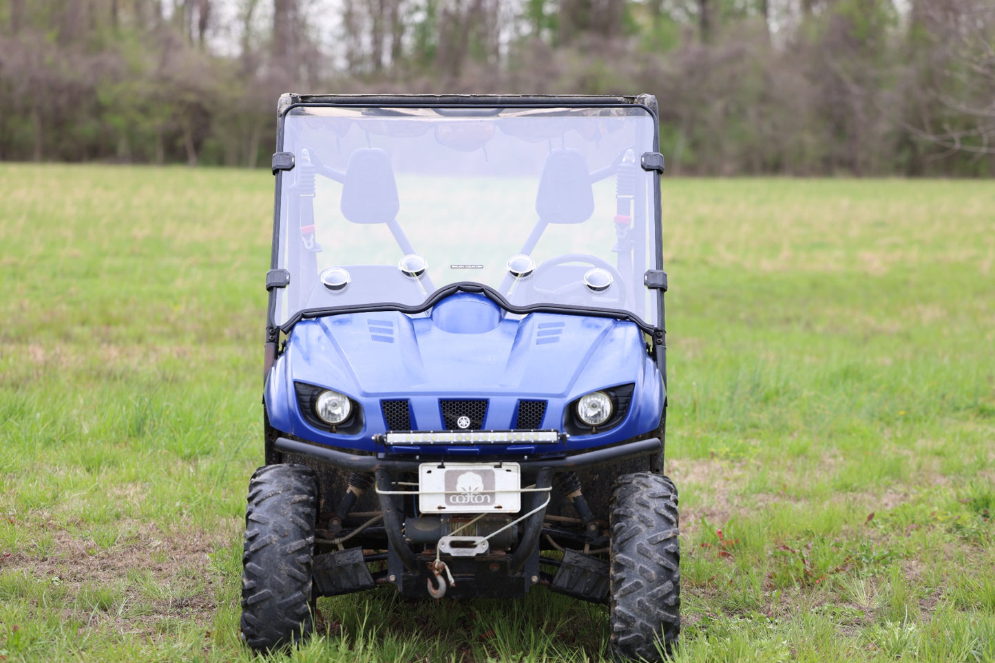 Vented Full Windshield | Scratch Resistant | Yamaha Rhino 450/Rhino 700 