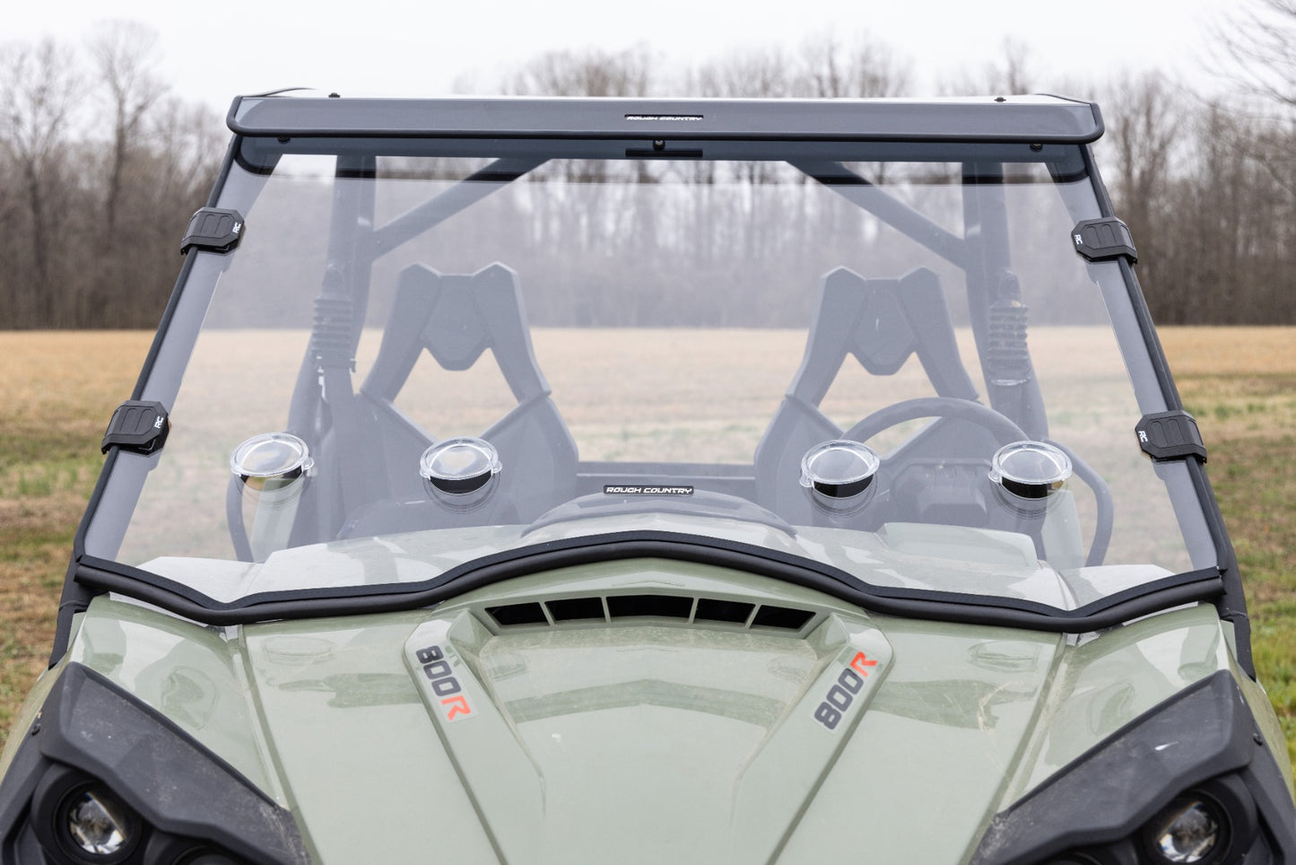 Vented Full Windshield | Scratch Resistant | Can-Am Commander Max 1000 