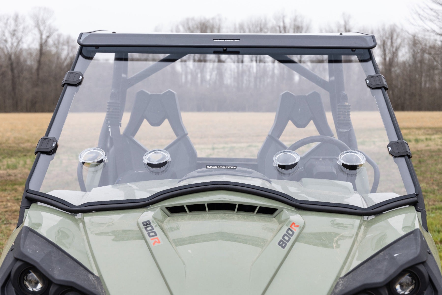Vented Full Windshield | Scratch Resistant | Can-Am Commander Max 1000 