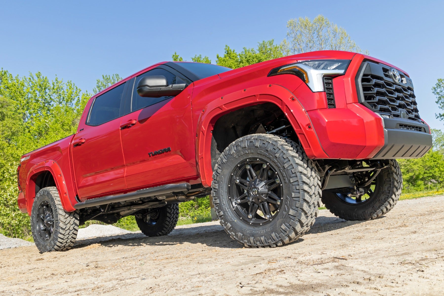 Oval Nerf Steps | Crew Cab | Black | Toyota Tundra 2WD/4WD (2022-2026)