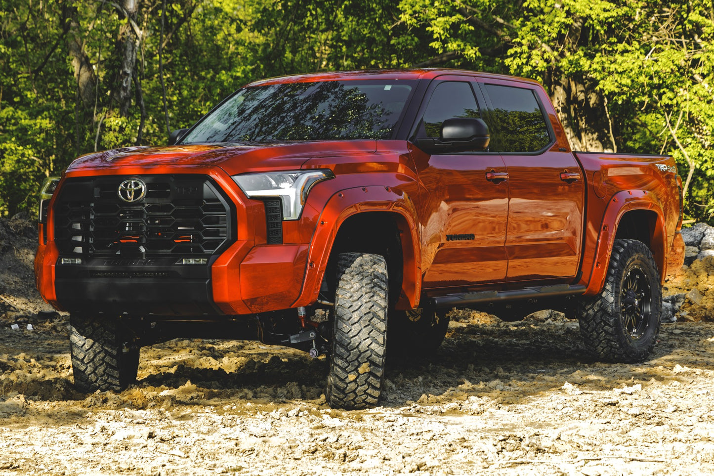 Oval Nerf Steps | Crew Cab | Black | Toyota Tundra 2WD/4WD (2022-2026)