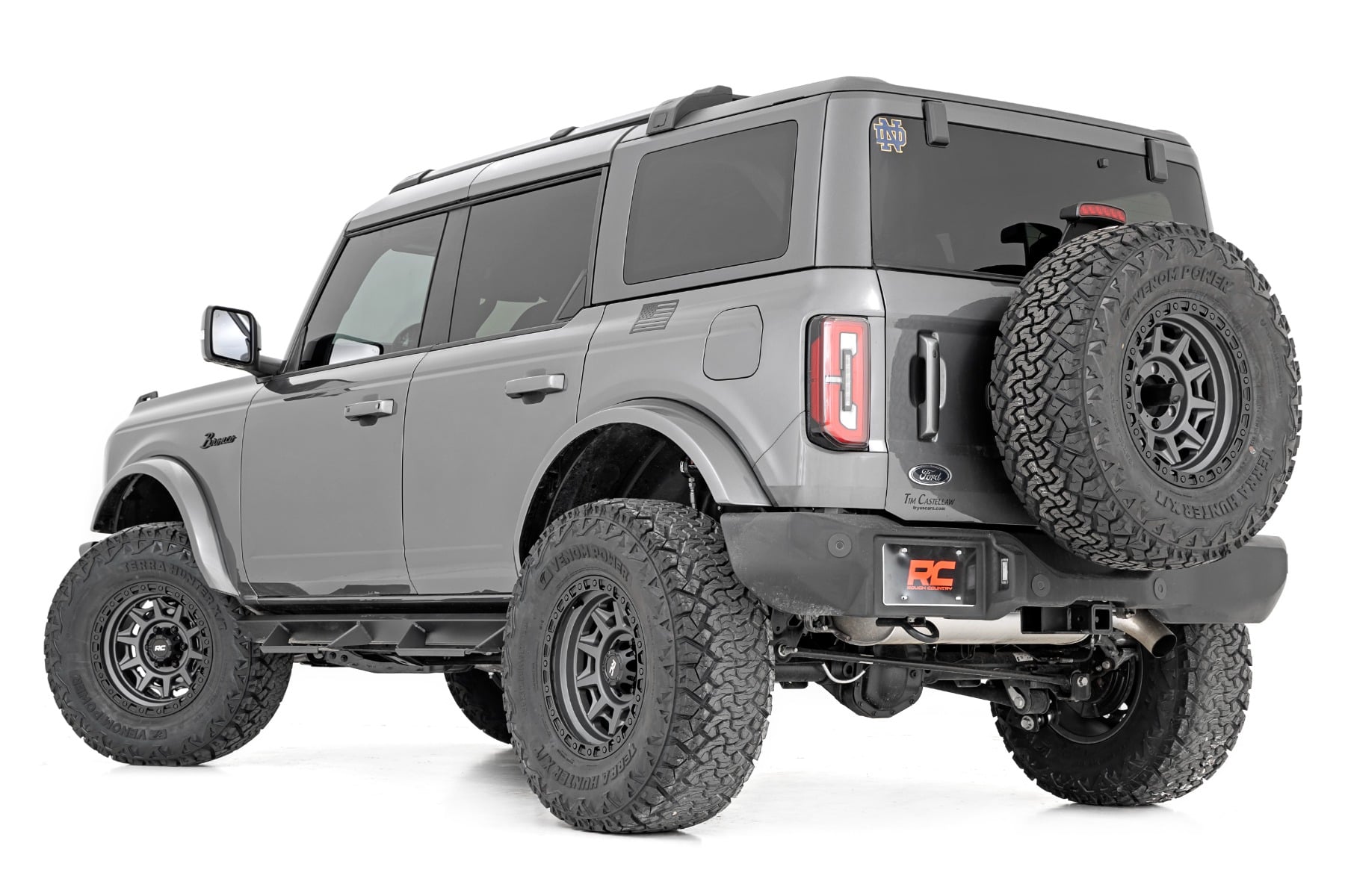Vertex 2.5 Reservoir Coilovers | Rear | 3.5" | Ford Bronco 4WD (2021-2025)