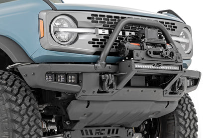 LED Light Kit | Fog Mount | Triple 2" Black Pair | Flood | Ford Bronco (21-26)