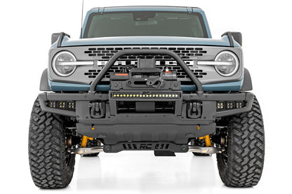 LED Light Kit | Fog Mount | Triple 2" Black Pair | Spot | Ford Bronco (21-26)
