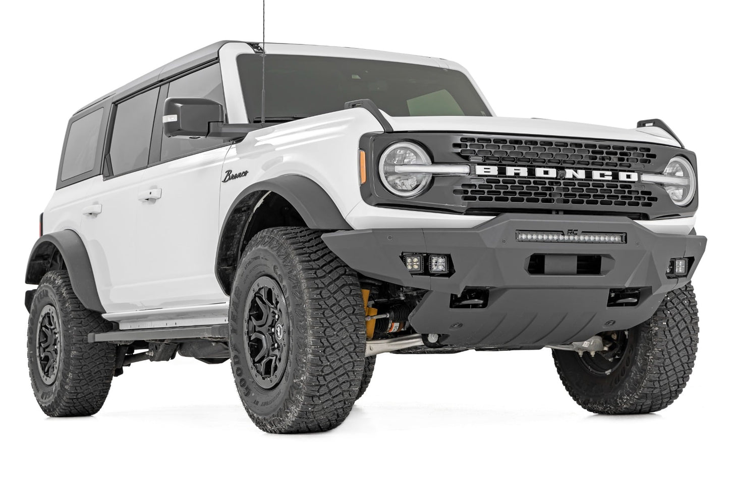 Front Bumper | Modular | Full Wings | Amber DRL | Ford Bronco 4WD (2021-2026)