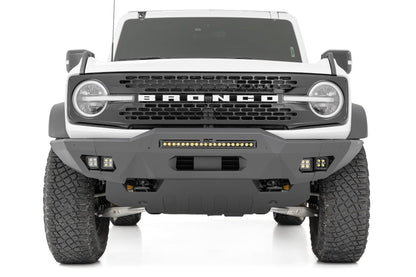 Front Bumper | Modular | Full Wings | Amber DRL | Ford Bronco 4WD (2021-2026)