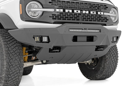 Front Bumper | Modular | Full Wings | DRL | Ford Bronco 4WD (2021-2026)