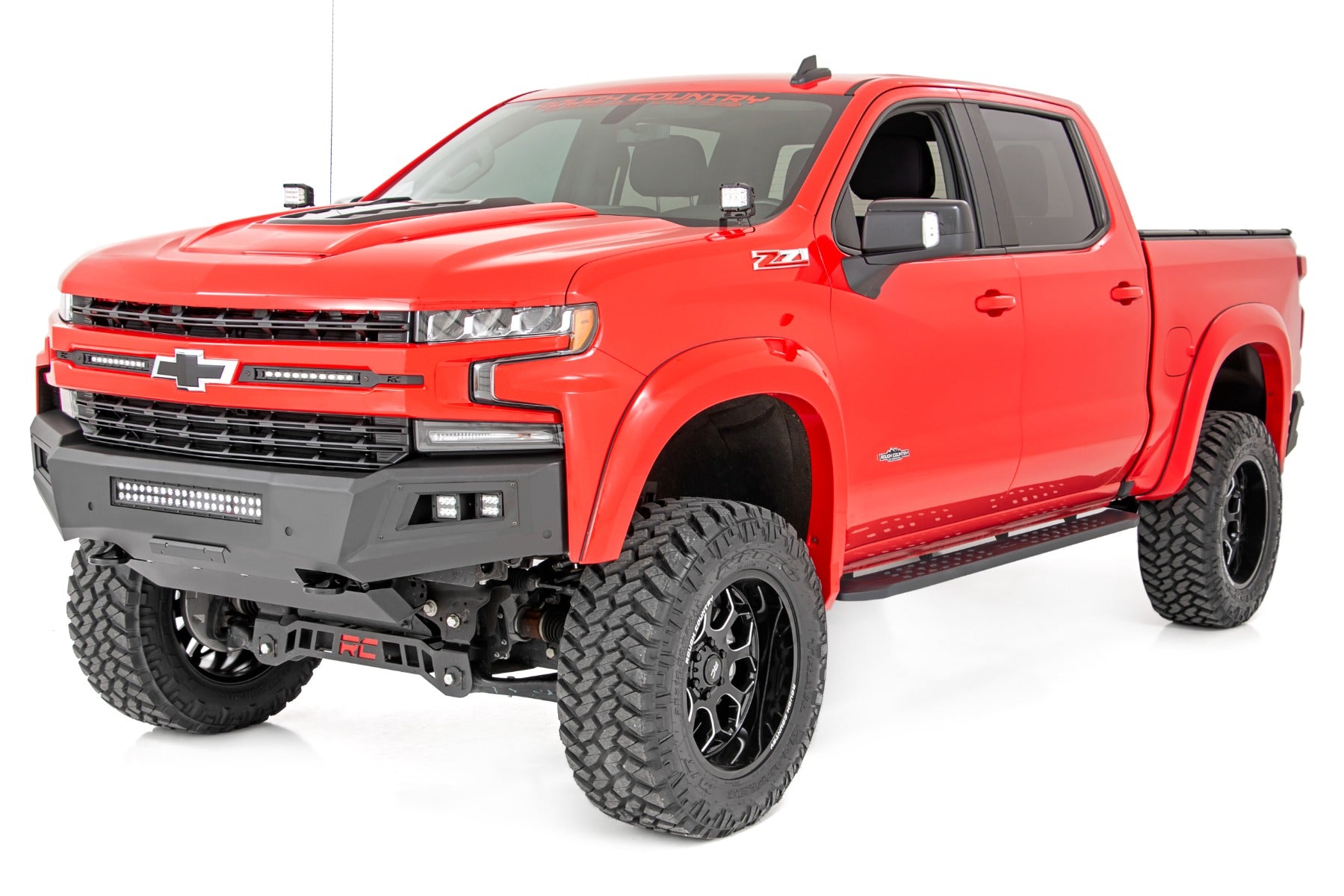 RPT2 Running Boards | Crew Cab | Black | Chevy/GMC 1500/2500HD/3500HD (19-26)