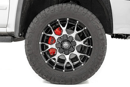 Caliper Covers | Front and Rear | Red | Ford F-250 Super Duty 2WD/4WD (13-22)