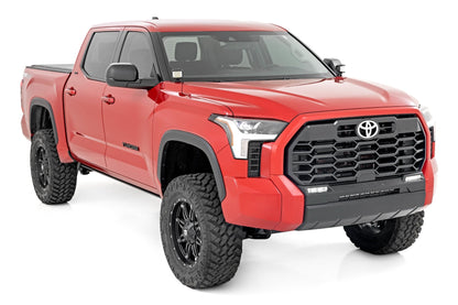 LED Light Kit | Ditch Mount | 2" Black Pair | Amber DRL | Toyota Tundra (22-26)