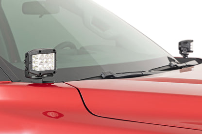 LED Light Kit | Ditch Mount |  3" OSRAM | Wide | Toyota Tundra 2WD/4WD (22-26)
