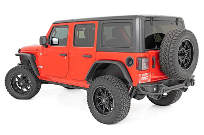 High Clearance LED Flat Fender Flare Kit | UV Treated | Jeep Wrangler JL (2018-2026)