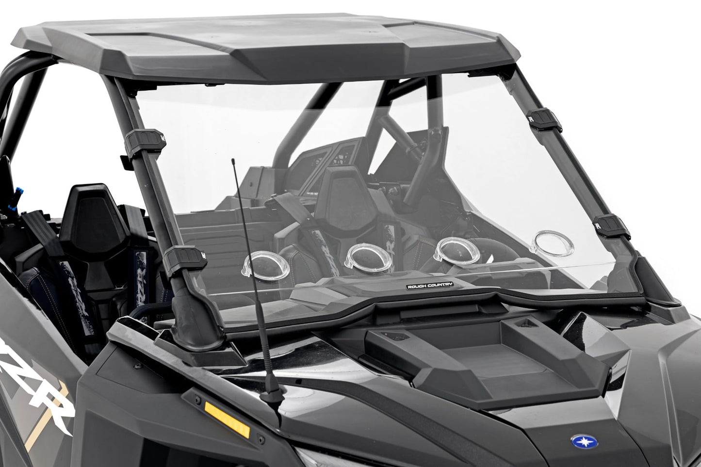 Vented Full Windshield | Scratch Resistant | Polaris RZR Turbo R 4 